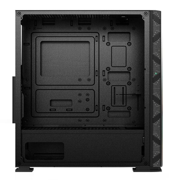 Gabinete Gamer Husky Polar, Mid Tower, ARGB, com FAN, Porta em Vidro Temperado - HGMC005 - Image 3