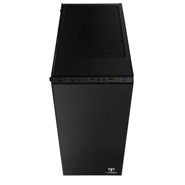 Gabinete Gamer T-Dagger Cube Black, Mid Tower, Lateral em Vidro, Preto - T-TGC305B - Image 2