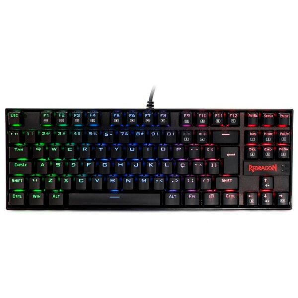 Kit Gamer Redragon Teclado Mecânico Kumara, RGB, Switch Outemu Blue, PT + Mouse Cobra M711, Chroma, 10000DPI, Preto - S118 - Image 3