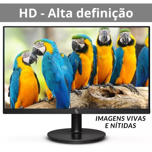 Monitor 19.5" LED, Widescreen, 75Hz, 2ms, HD, HDMI, VGA, VESA, Ajuste de inclinação - 3green M195WHD - Image 5