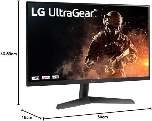 Monitor LG UltraGear 23,8'' IPS FHD HDMI 24GN60R-B.AWZM - Image 6