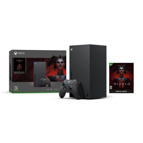 Console Xbox Series X, Bundle Diablo Iv, 1Tb, Controle Sem Fio