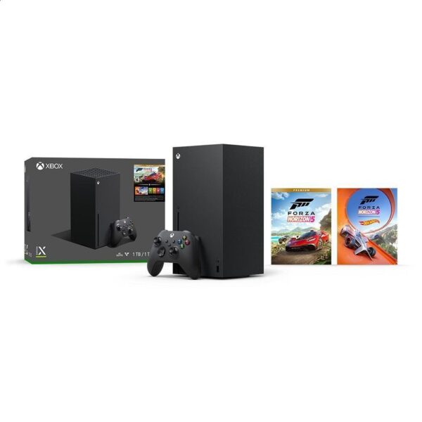 Console Xbox Series X + Forza Horizon 5, Edição Premium, Microsoft - RRT-00057