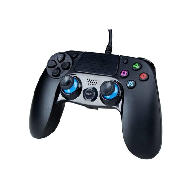 Controle Dazz Quartum Dualshock Para Ps4 Ps3 E Pc Com Entrada P2, Preto D62000136. - Image 3