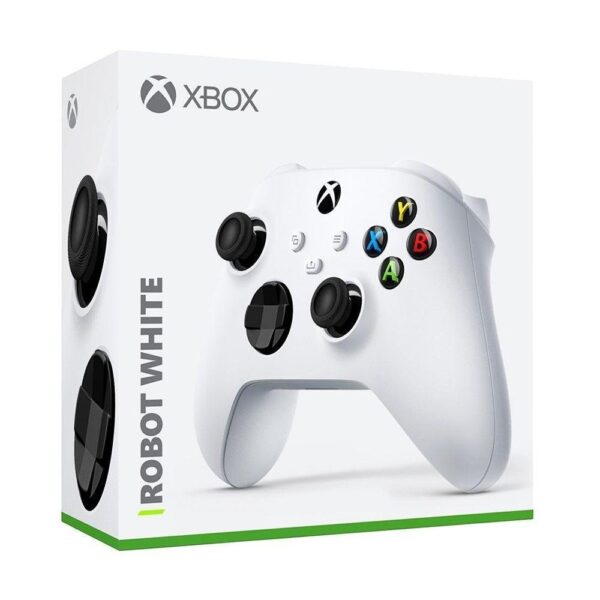 Controle Microsoft XBox, Sem Fio, Branco - QAS-00007 - Image 4