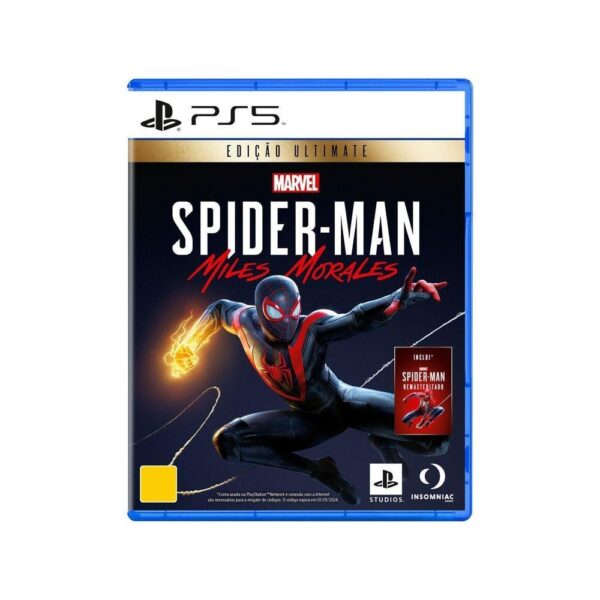 Marvels Spider-man: Miles Morales Ps5 ( Edição Ultimate)