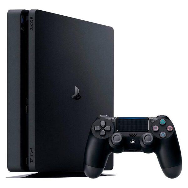 Sony Playstation 4 Slim, 1TB, Standard Jet Black - Image 2