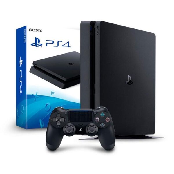 Sony Playstation 4 Slim, 1TB, Standard Jet Black