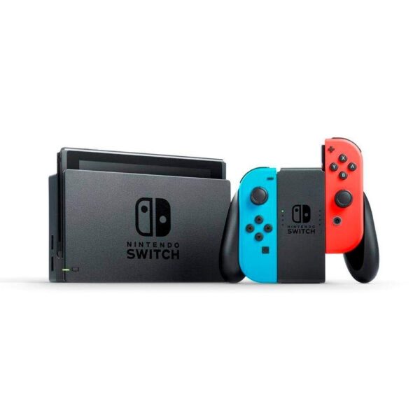 Console Nintendo Switch + Joy-Con Neon + Mario Kart 8 Deluxe + 3 Meses de Assinatura Nintendo Switch Online, Azul e Vermelho - HBDSKABL2 - Image 5