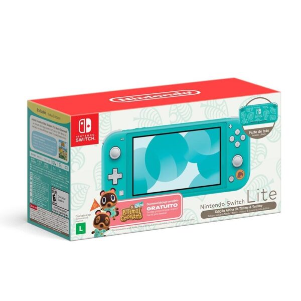 Console Nintendo Switch Lite Turquesa Animal Crossing, Edição Limitada - 119922 - Image 2