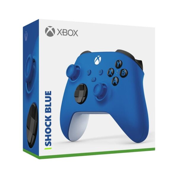 Controle Sem Fio Xbox Shock Blue - QAU-00065 - Image 4