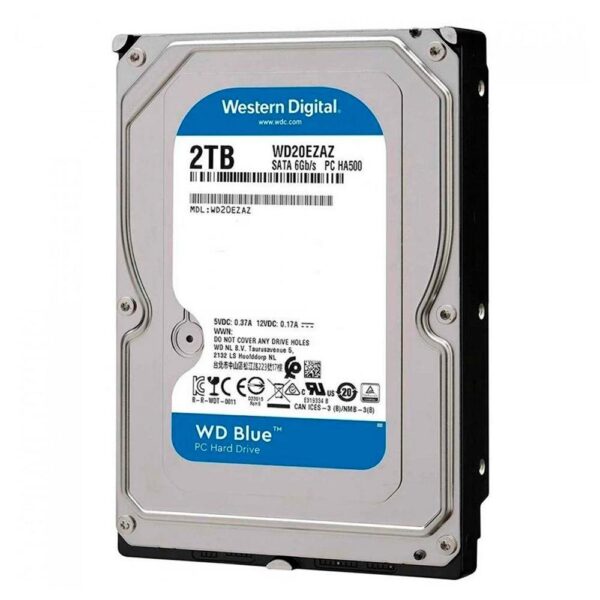 HD WD Blue 2TB, 3.5', SATA - WD20EZAZ - Image 3