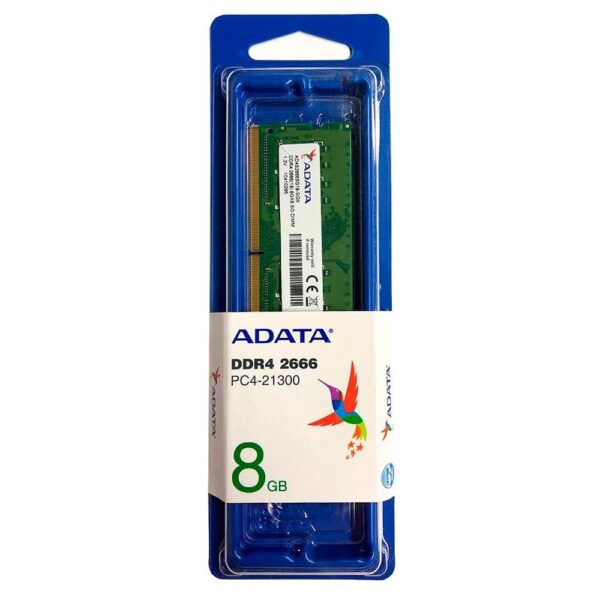 Memória Adata XPG, 8GB, 2666MHz, DDR4, CL19, Verde, Para Notebook - AD4S26668G19-SGN - Image 4