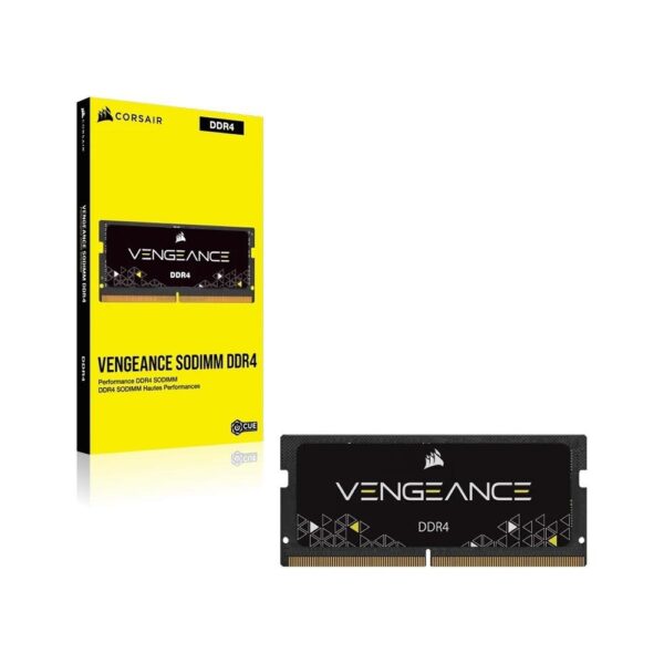 Memória Corsair Vengeance Series, 16GB, 3200MHz, DDR4, CL22, para Notebook, Preto - CMSX16GX4M1A3200C22 - Image 4