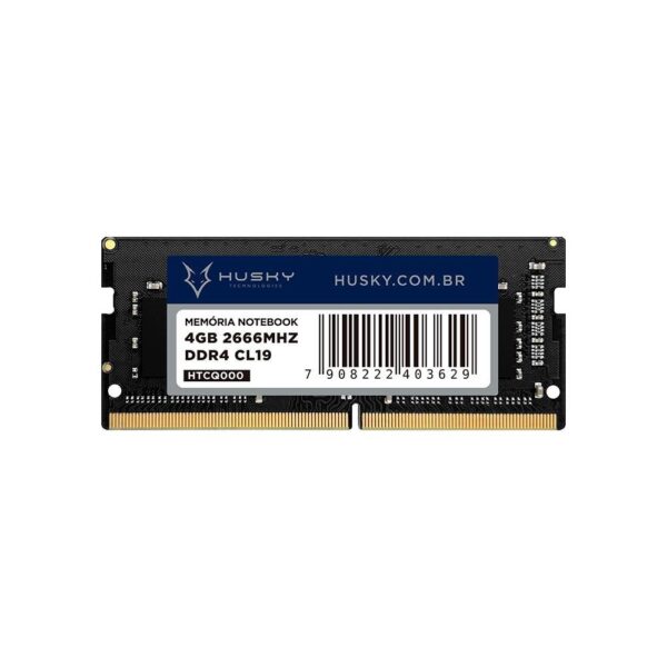 Memória Husky Technologies, 4GB, 2666MHz, DDR4, CL19, para Notebook - HTCQ000 - Image 2