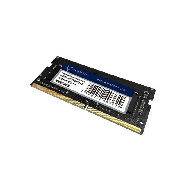 Memória Husky Technologies, 4GB, 2666MHz, DDR4, CL19, para Notebook - HTCQ000