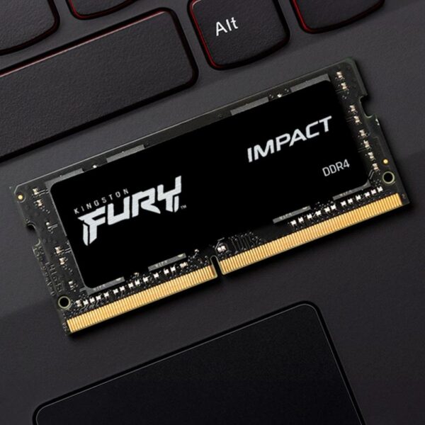 Memória Kingston Fury Impact, 8GB, 2666MHz, DDR4, CL15, para Notebook - KF426S15IB/8 - Image 4