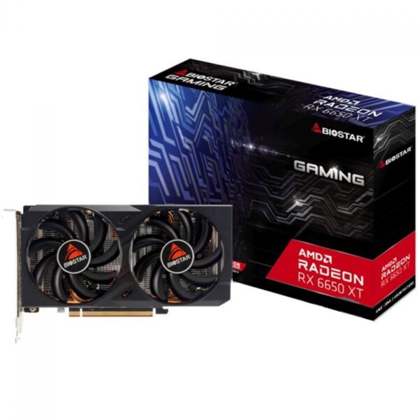 Placa de Vídeo Biostar AMD Radeon RX 6650 XT, 8GB, GDDR6, FSR, Ray Tracing, VA6656TM81