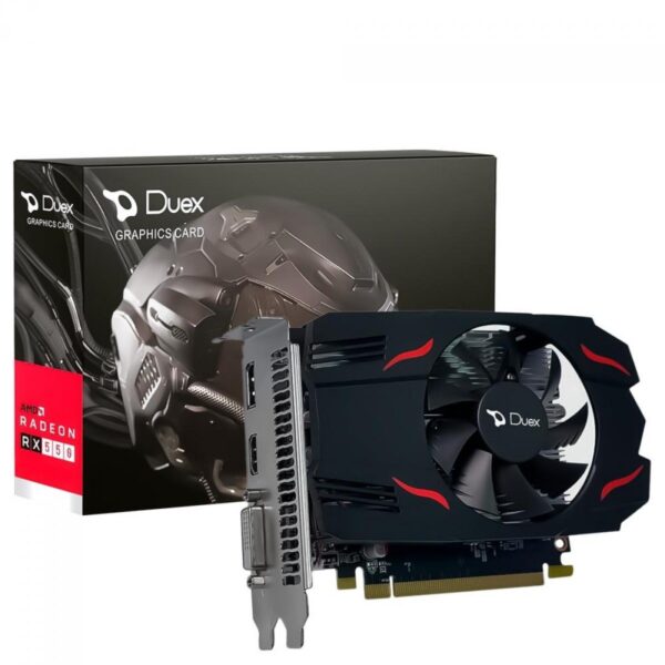 Placa De Vídeo Duex AMD Radeon RX 550, 2GB, GDDR5, 128 Bit, RX550-2GD5