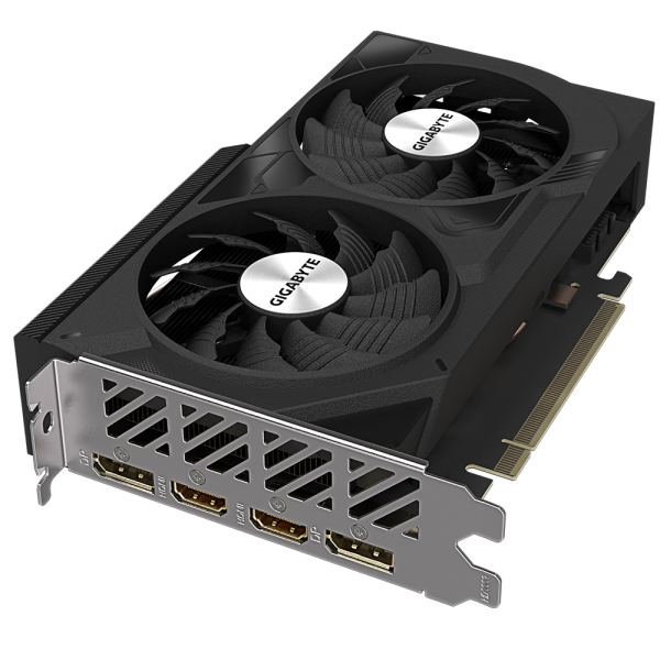 Placa de Vídeo Gigabyte NVIDIA GeForce RTX 4060 WINDFORCE OC, 8GB, GDDR6, DLSS, Ray Tracing, GV-N4060WF2OC-8GD - Image 3