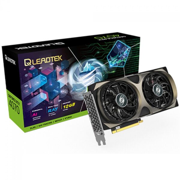 Placa de Video Leadtek WinFast NVIDIA GeForce 4070 HURRICANE, 12GB, GDDR6X, DLSS, Ray Tracing