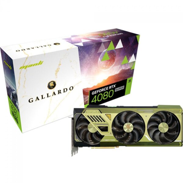 Placa de Vídeo Manli NVIDIA GeForce RTX 4080 Super Gallardo, 16GB, GDDR6X, DLSS, Ray Tracing, M-NRTX4080SG/6RMHPPP-M3535