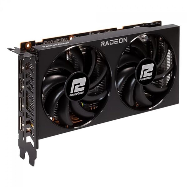 Placa de Vídeo PowerColor Fighter Radeon RX 6600, 8GB, GDDR6, FSR, Ray Tracing, AXRX 6600 8GBD6-3DH - Image 2