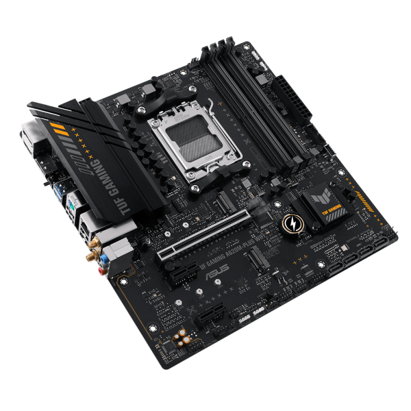 Placa Mãe Asus TUF Gaming A620M-PLUS WIFI, Chipset A620, AMD AM5, m-ATX, DDR5, 90MB1F00-M0EAY0 - Image 2