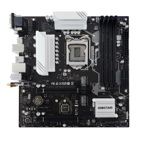 Placa Mãe Biostar B560MX-E PRO, Chipset B560, Intel LGA 1200, mATX, DDR4 - Image 3