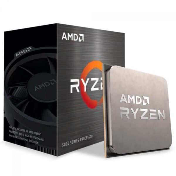 Processador AMD Ryzen 5 5600 3.5GHz (4.4GHz Turbo), 6-Cores 12-Threads, Cooler Wraith Stealth, AM4, 100-100000927BOX - Image 2