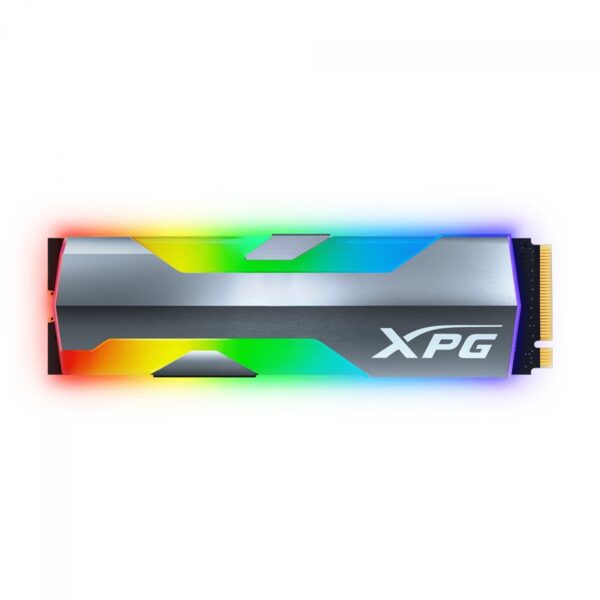 SSD XPG Spectrix S20G RGB, 500GB, M.2 2280 NVMe, Leitura 2500MBs e Gravação 1800MBs, ASPECTRIXS20G-500G-C - Image 2