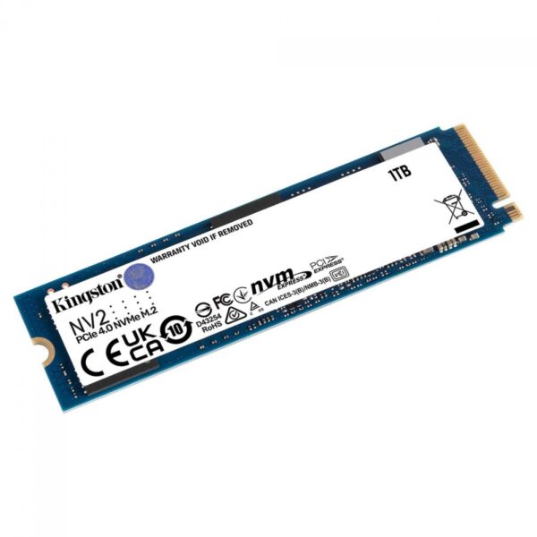 SSD Kingston NV2, 1TB, M.2 NVMe, 2280, Leitura 3500MBs e Gravação 2100MBs, SNV2S/1000G - Image 2