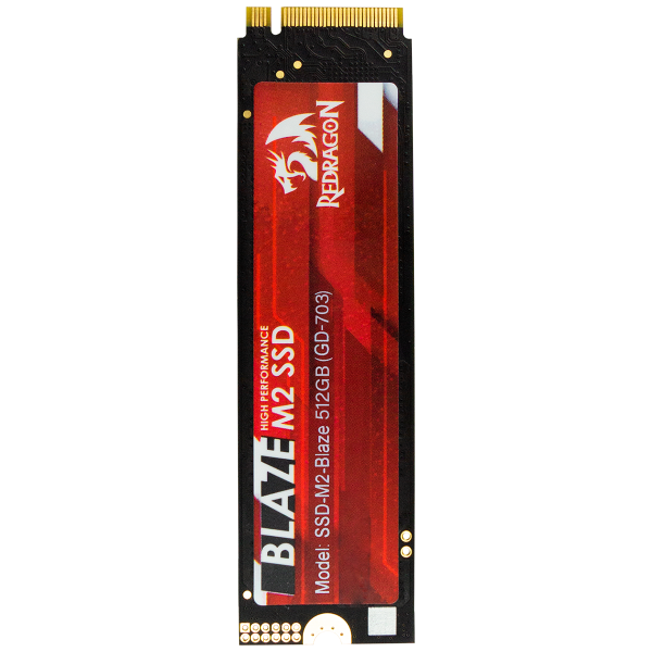 SSD Redragon Blaze GD-703, 512GB, M.2 2280, Leitura 7050MBs Gravação 4200MBs